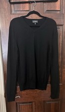 Men s Express Merino Wool V-Neck Sweater - Bl...