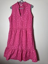 Cato Dress Women 14/16w  Floral Embroidered Sheath  Zipper Sleeveless