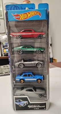2018 Hot Wheels Fast & Furious 5 Pack '70 Chevelle SS '72 Ford Gran Torino Sport