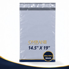 Poly Mailer #6, 14.5" X 19" & Multiple Bags | Durable Flexible Mailing Envelopes