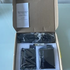 PAIR Gigabit Fiber Ethernet Media Converter Kit 10/100/1000SingleMulti-Mode120KM