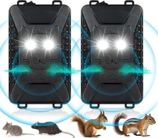 Ultrasonic Rodent Repellent for Car Engine,Car Repeller Under Black 