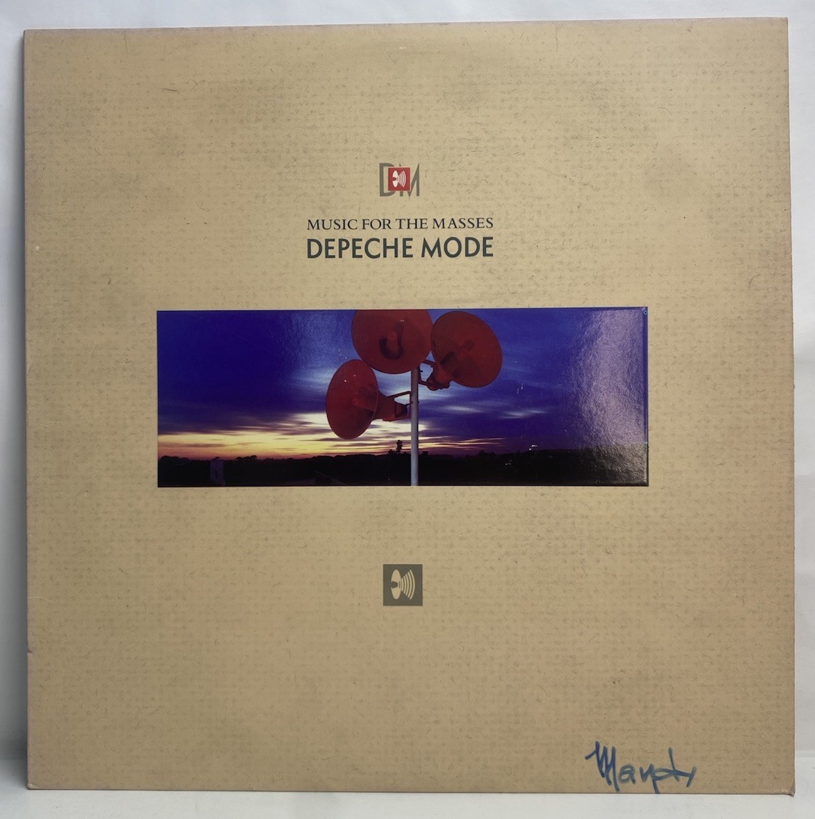 music for the masses depeche mode レコード 1987 Record Album LP Depeche Mode Music for The Masses 25614 Sire