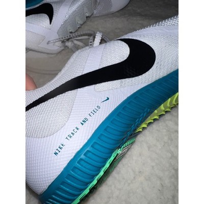 Nike Rival Multi Track and Field Spikes White Teal FZ9664  display picture 2