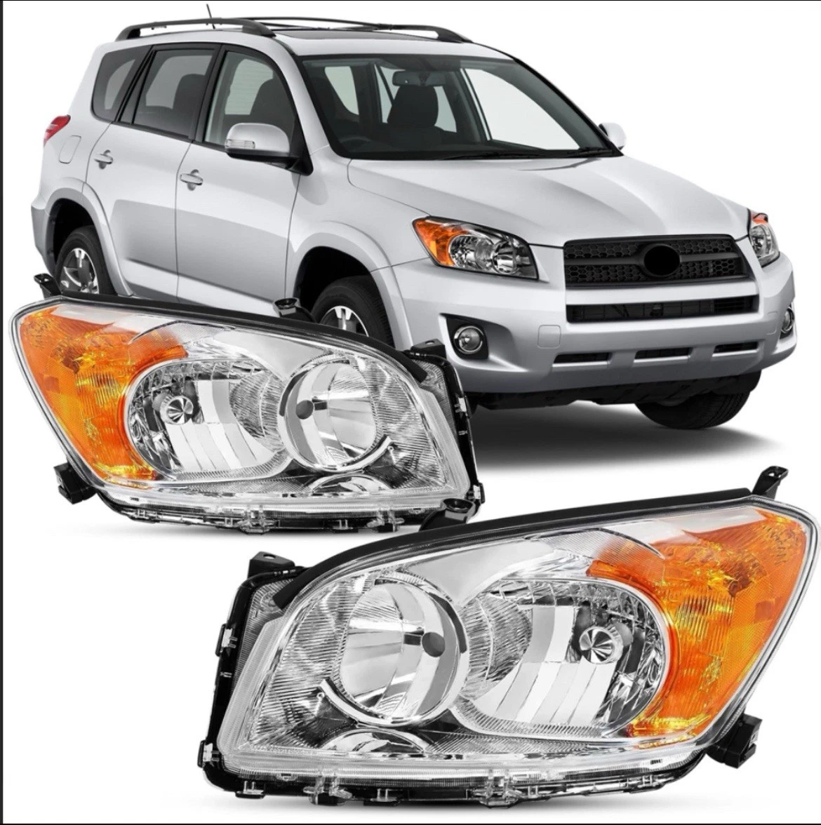 Genuine OEM Headlights for Toyota RAV4 for sale | eBay