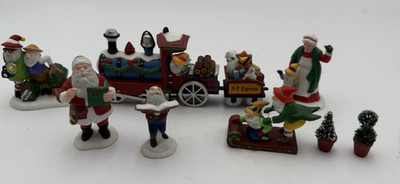 Dept. 56 Heritage Village ''TESTING THE TOYS'' Plus Others Lot  cab6