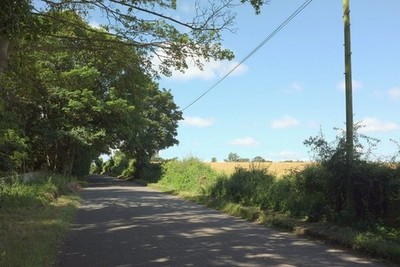 Foto 12x8 Rebecca Road Dunstall Common Blick in die andere Richtung auch c2017