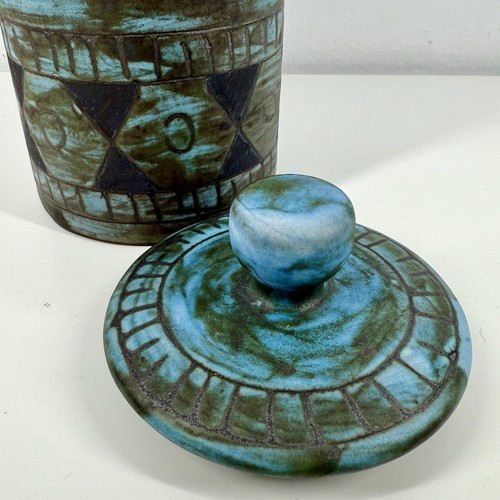 ALAIN MAUNIER Ceramic COFFEE 5pc SET w/Sugar, Creamer VALLAURIS France MCM 1960s - Picture 8 of 23
