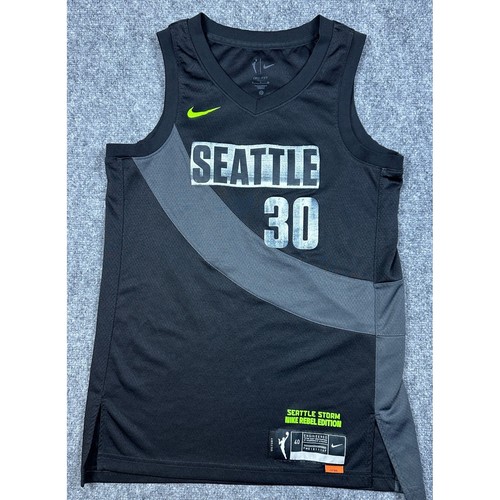 Seattle Storm 30 Stewart Nike Rebel Edition Basketball Jersey Womens 40
