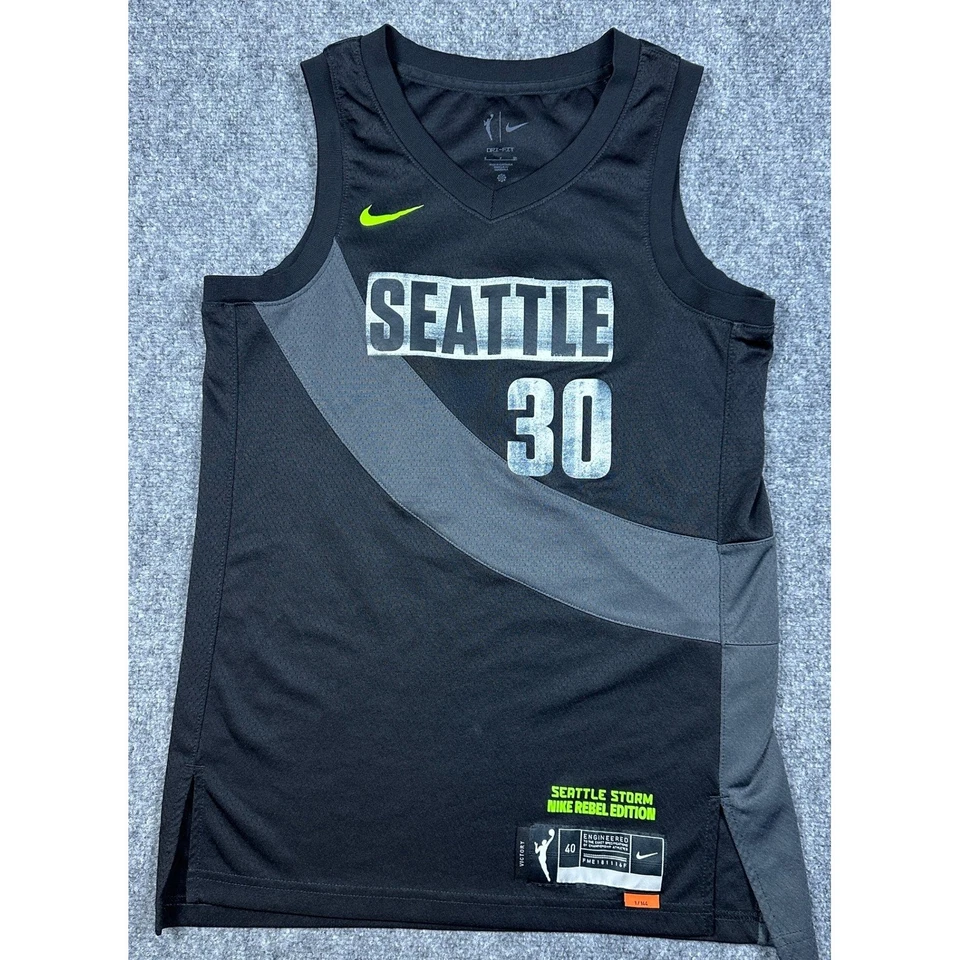 Seattle Storm 30 Stewart Nike Rebel Edition Basketball Jersey Womens 40 - Image 1 of 4