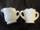 Westmoreland Mini Sugar & Creamer Mint Condition