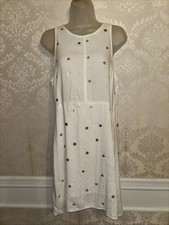 Cloth & Stone 100% Lyocell Sleeveless Knee Length Pullover Dress Size S