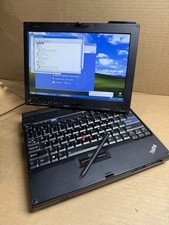 Lenovo ThinkPad X200 Tablet – Wacom Touch, XP Pro, Dock, Retro Vintage