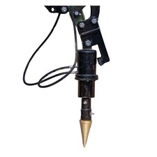 Mini Excavator Hydraulic Wood Splitter Drill Attachment 150mm TYPHON Compatible