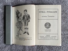 STILL—WILLIAM - Richmal Crompton - 1937 Edition - Fair Condition