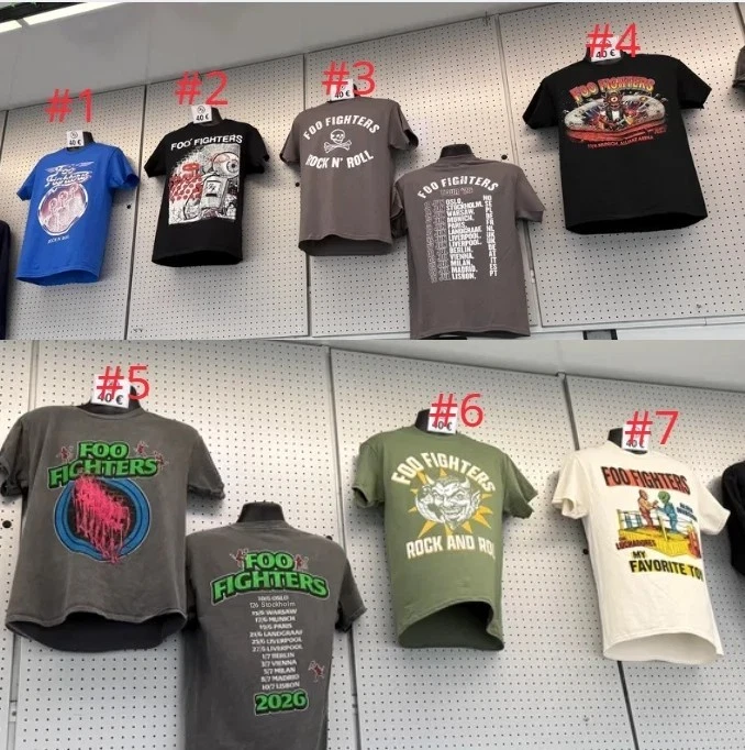 vtg foo fighters shirt products for sale | eBay