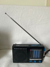 Small Portable 5" FM/AM/SW 9 Band Receiver Radio