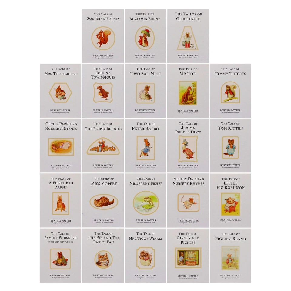 The World of Peter Rabbit Collection 23 Books Set - Ages 3-6 - By Beatrix Potter - Image 3 of 4