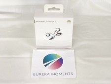 FreeClip 2 White Clip-on Open Earphone HD Call Touch Control Earbuds NEW