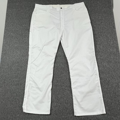 Dickies Painter Pants Mens 44x32 White Cotton Blend Cargo Pocket