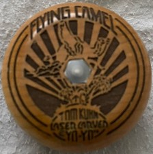 Vintage Tom Kuhn Flying Camel Wood Wooden Yoyo Imperial