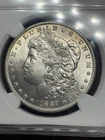 1887 Morgan Silver Dollar NGC MS64 USA 🇺🇸 Historic Silver Coin 🔥