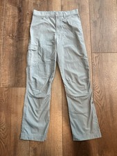 NWOT Patagonia Boy  s Durable Hike Pants Grey Adjustable Size XL