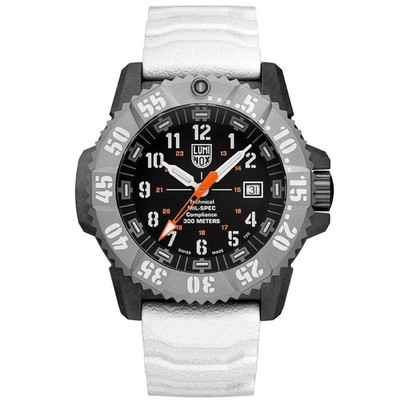 Luminox Mens Watch XL.3359.SET MIL-SPEC 3350 Series Black Dial Rubber Strap 300M