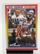 Jeff George Signed 1990 Score Rookie Card #634 Auto Indianapolis Colts QB. rookie card picture