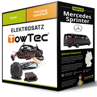 Elektrosatz 13-Pol Spezifisch für Mercedes Sprinter 06.2018-Jetzt NEU