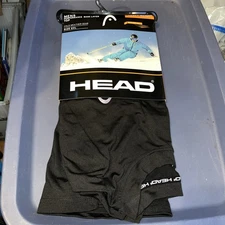 NEW HEAD Black 1 Piece Men's Base Layer Top Cold Weather Gear size 2XL 50/52