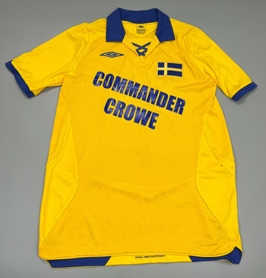 Schweden Schweden Trikot Umbro Retro 2008 Home Jersey Shirt Maillot Gr. M #09 50 Jahre