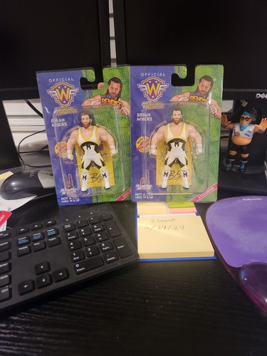 NYCC New Major Wrestling Figure Podcast Bendies Esclusivo Brian Myers MWFP TNA - Foto 1 di 1