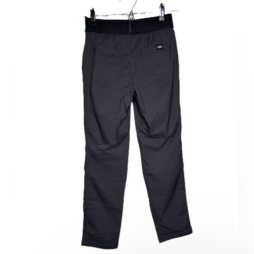 REI CO-OP Girls XL 18 Outdoor Hiking Pants Gray Nylon Spandex Stretch Camping - Picture 2 of 7