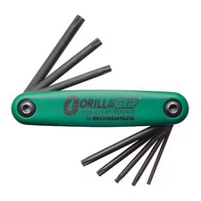 Bondhus 12632 8 Piece Torx? Fold-Up Torx? Key Set, 12632