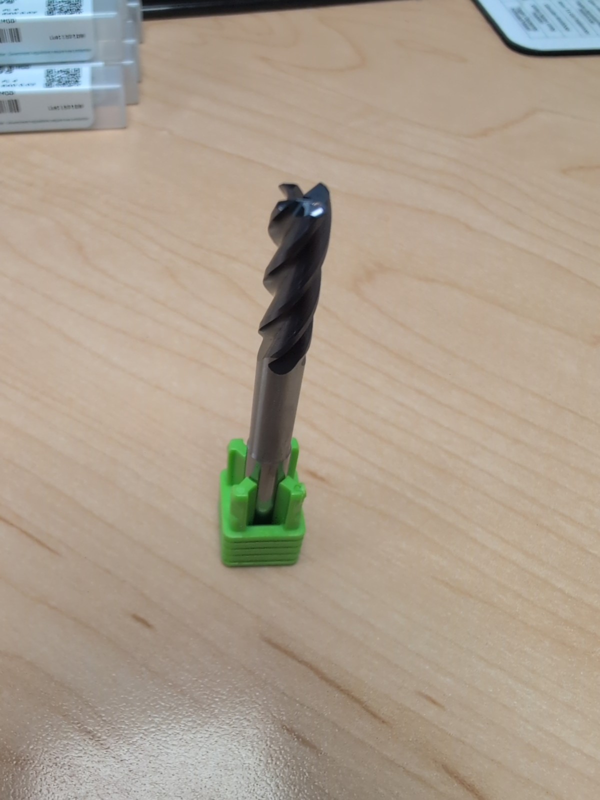 HSSP-102598 HEL43152 MODIFIED TO HENRY-03 1/4" ENDMILL MODIFIED w/ 1.6" NECK x .