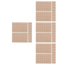 48 pcs Earring Display Holder: Earring Display Board Organizer Card - Fabric