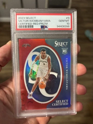 Victor Wembanyama 2023 Panini Prizm Victor Wembanyama #3 Red
