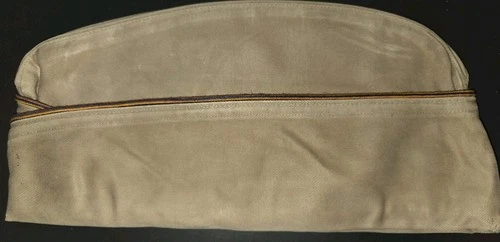 WW2 era US Army Military Overseas Garrison Side Cap Officer Wool Size 7 1/4