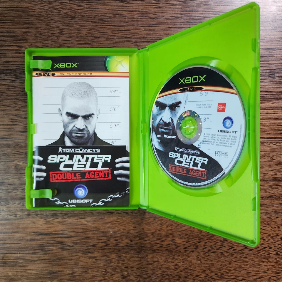 Tom Clancy's Splinter Cell: Double Agent Xbox Original 2006 PAL Complete - Image 3 of 4