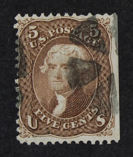 CKStamps: US Stamps Collection Scott#95 5c Jefferson Used CV$850