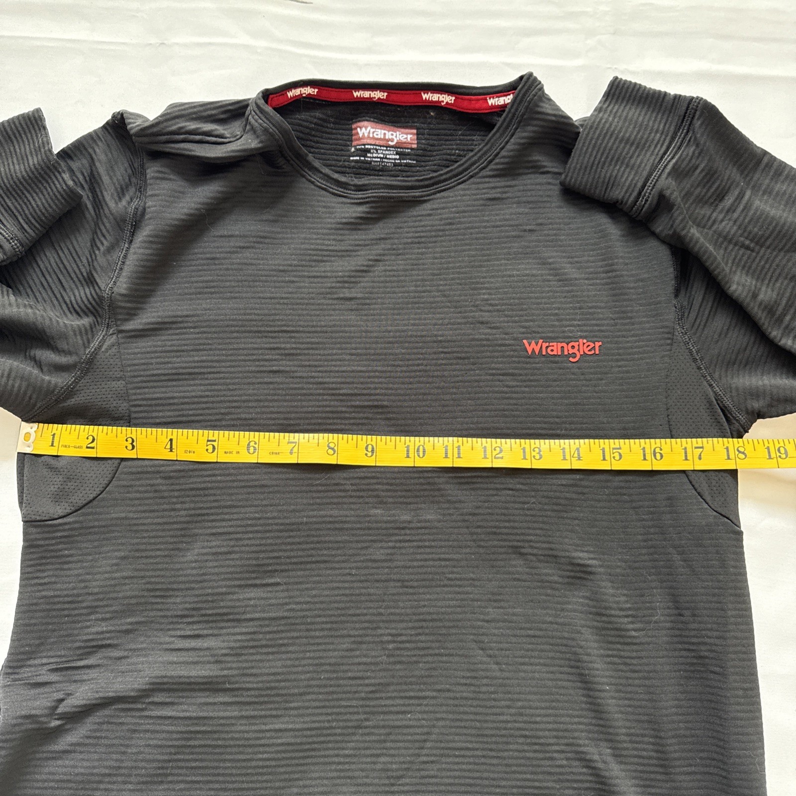 Mens Wrangler Workwear Performance Layer Black To… - image 6