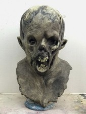 SCARY ZOMBIE SCARECROW LATEX MASK DARK ART HALLOWEEN PROP FEATURED ON PUMPKINROT
