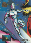 1994 Fleer Marvel Universe Blood and Thunder Part 4/9 #58 Silver Surfer LPC