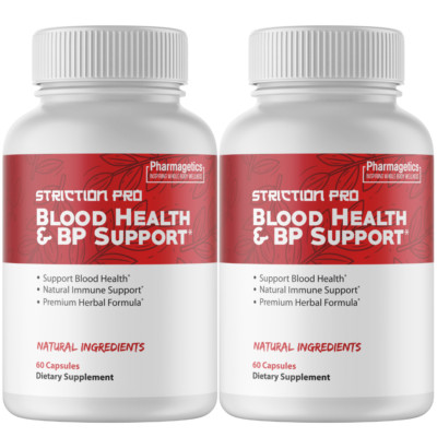 Striction Pro - blood sugar support supplement, 2 Pack 