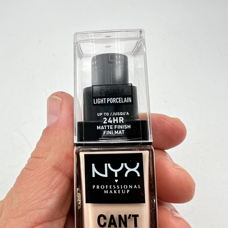 NYX PROFESSIONAL MAKEUP Can't Stop Won't Stop Foundation Light Porcelain Matte - Image 4 of 4