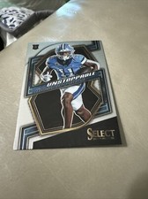 2023 Panini Select Draft Picks Unstoppable #UN-12 Josh Downs North Carolina