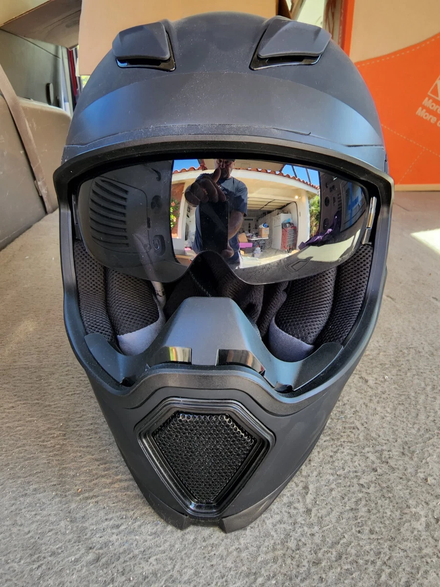 Icon Airflite Rubatone Size M 57-58 Motorcycle Helmet Integral Helmet - Glasses
