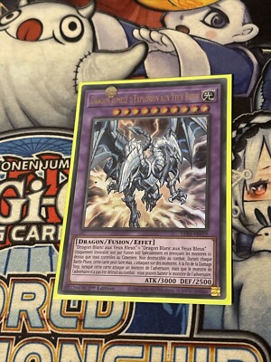 YU GI OH BLUE EYEED EXPLOSION TWIN DRAGON LDS2-F019 New 1st