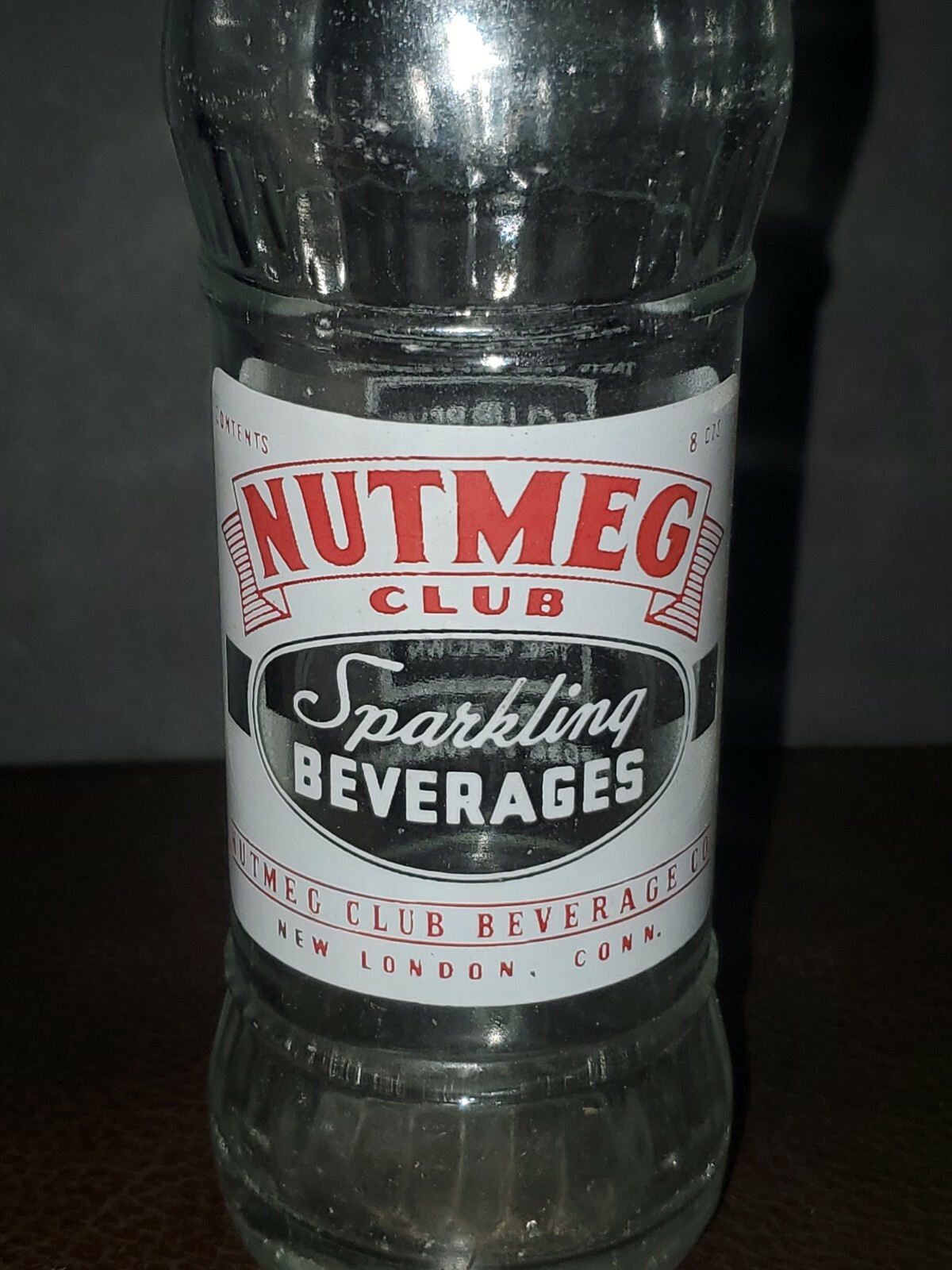 Vintage 8oz. Nutmeg Club Soda Btl New London Conn. eBay